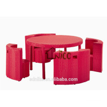 2014 heiße Verkauf PE Rattan Kinder Tisch und Stühle